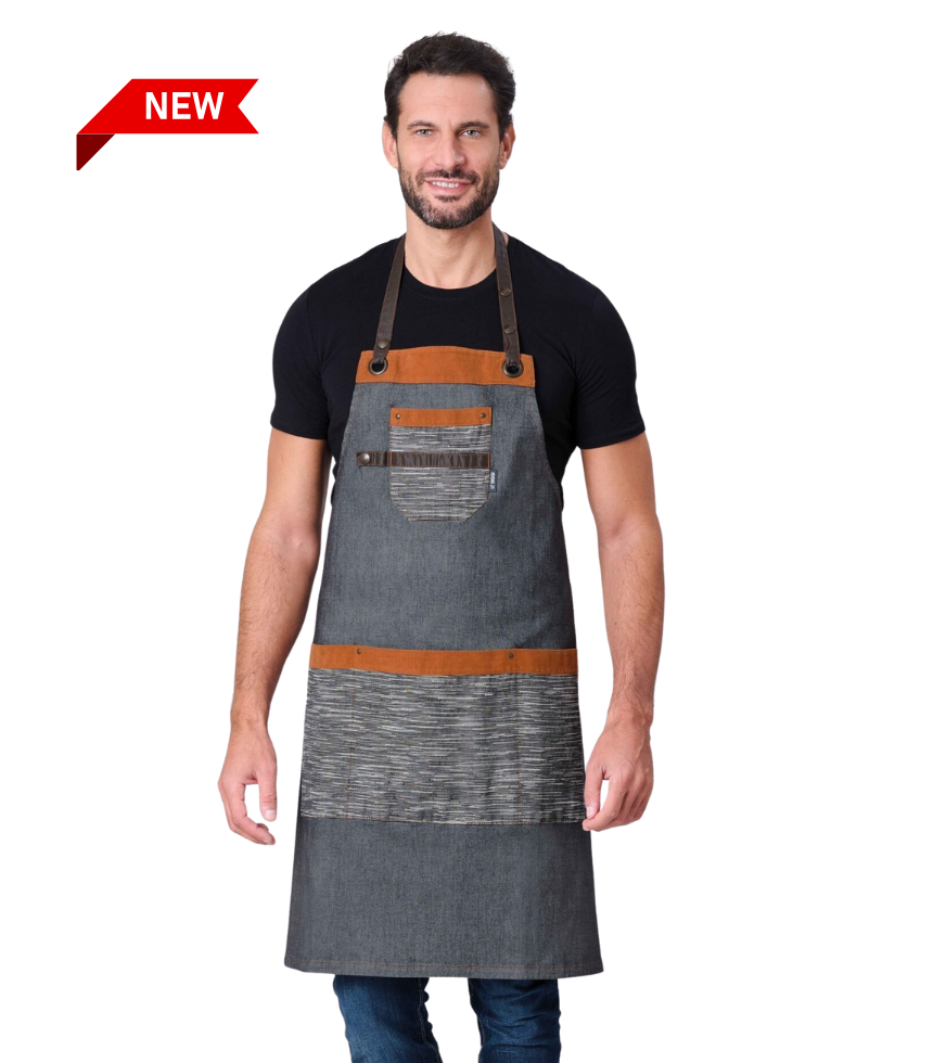 Grembiule AC/DC unisex grigio SIGGI