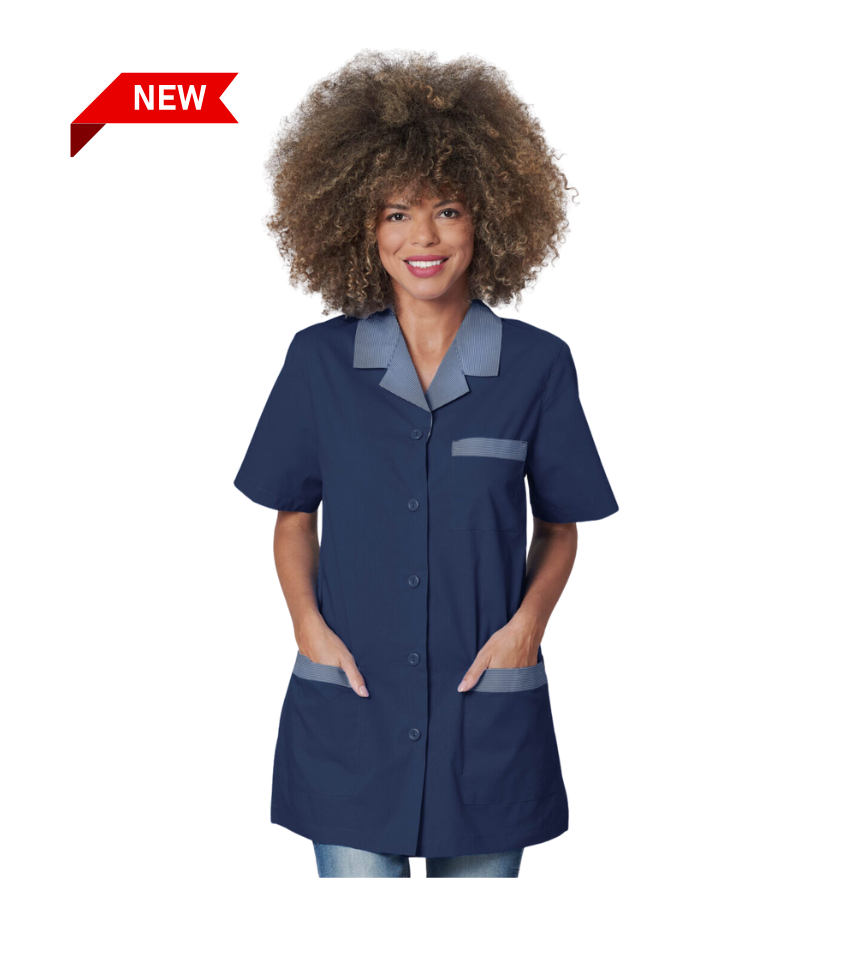 Casacca Blu profilo rigato ANNA